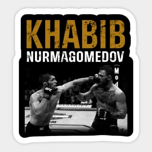 Khabib vs McGregor Sticker